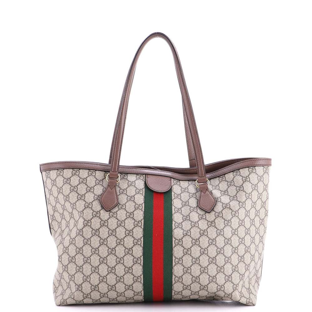 Gucci Ophidia Shopping Tote Gg Coated #249566G12B - Picture 3 of 7